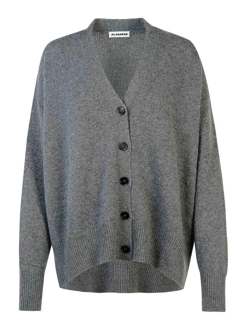 Jil Sander Cardigan Grigio 3293732