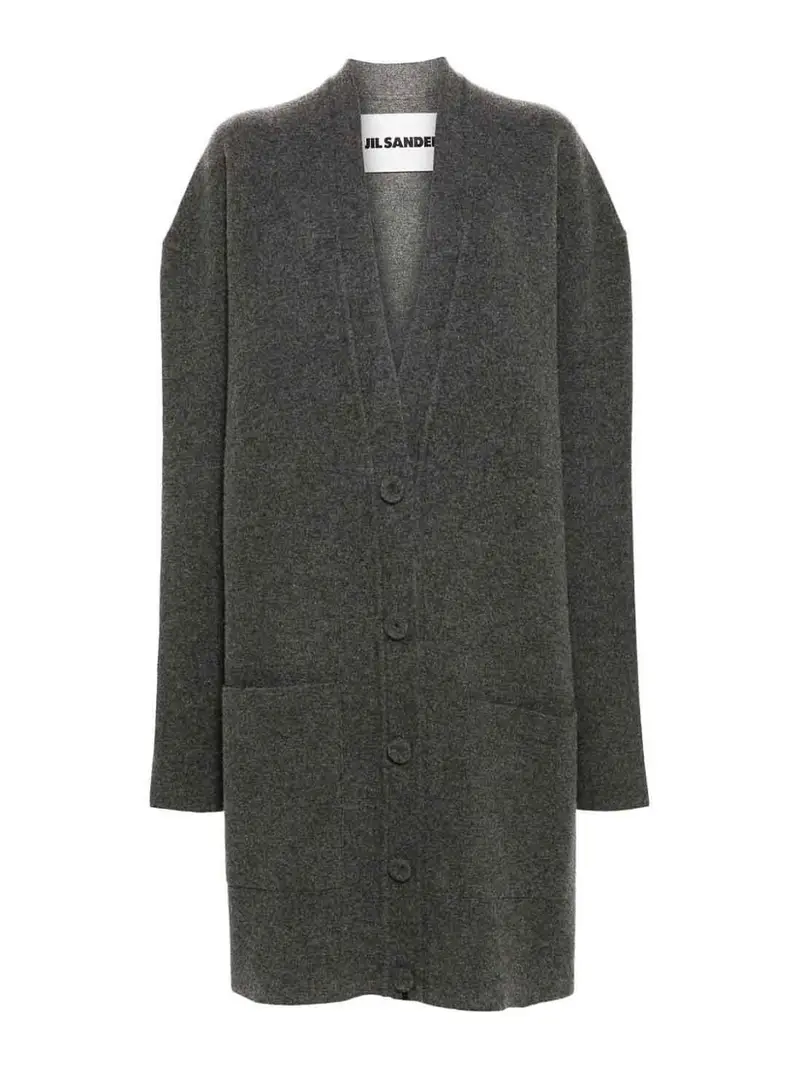 Jil Sander Cardigan Grigio 3294168