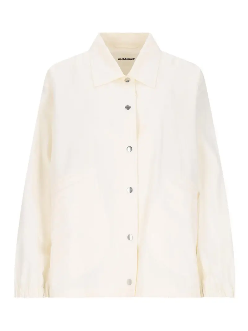 Giacca Monopetto Logo Bianco