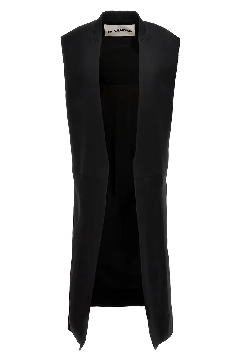 Jil Sander Gilet Nero 4332108