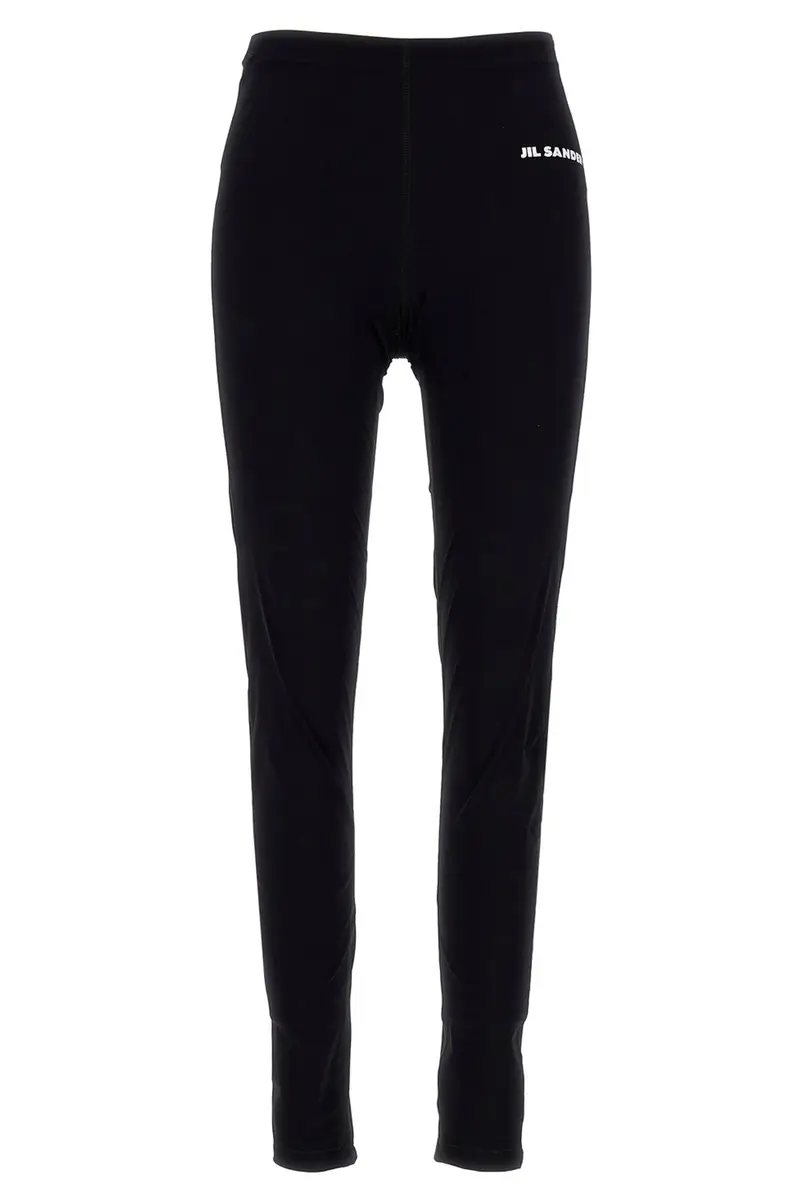 Jil Sander Leggings Nero 4332127