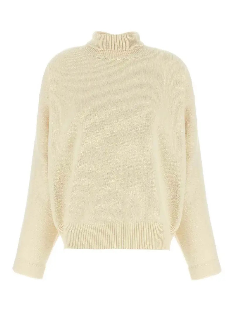 Maglione a collo alto Bianco