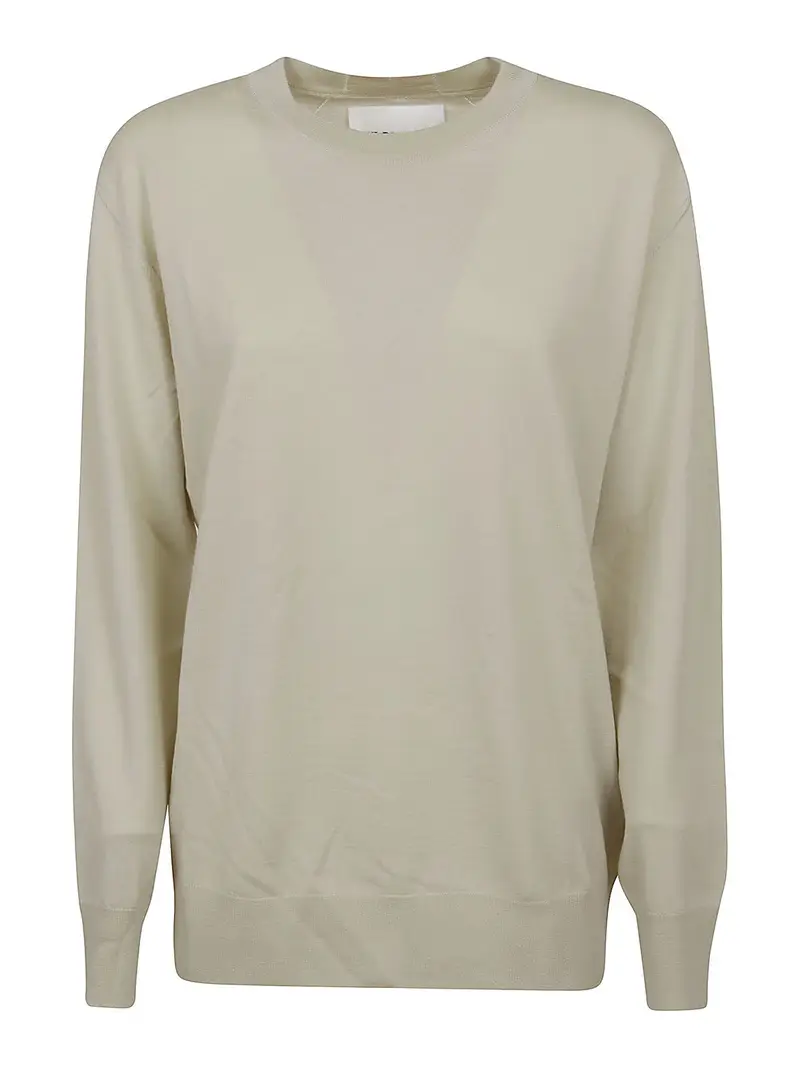 Maglione di lana Grigio Chiaro