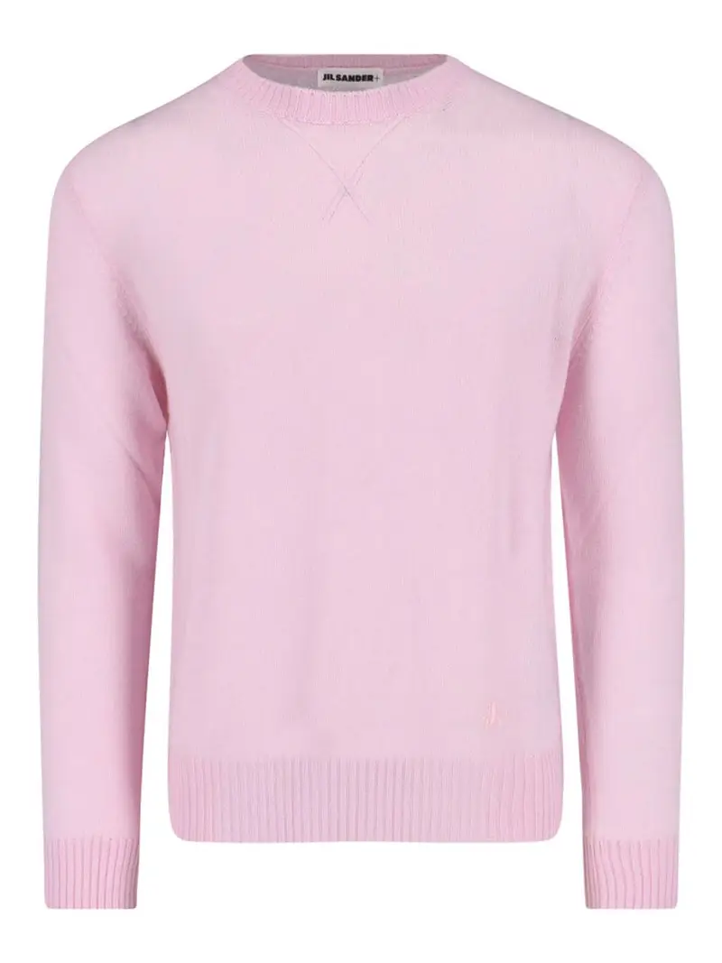 Maglione In Lana Vergine Color Carne E Neutri