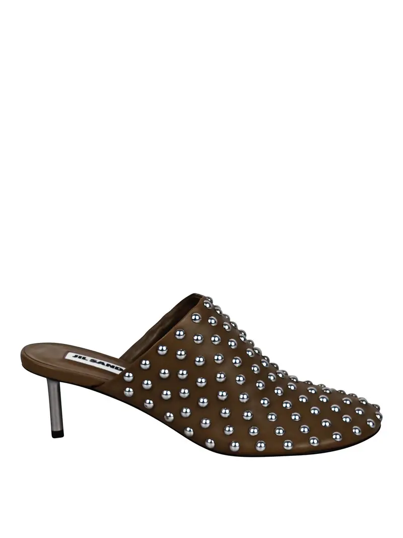 Jil Sander Mules Verde 3357782