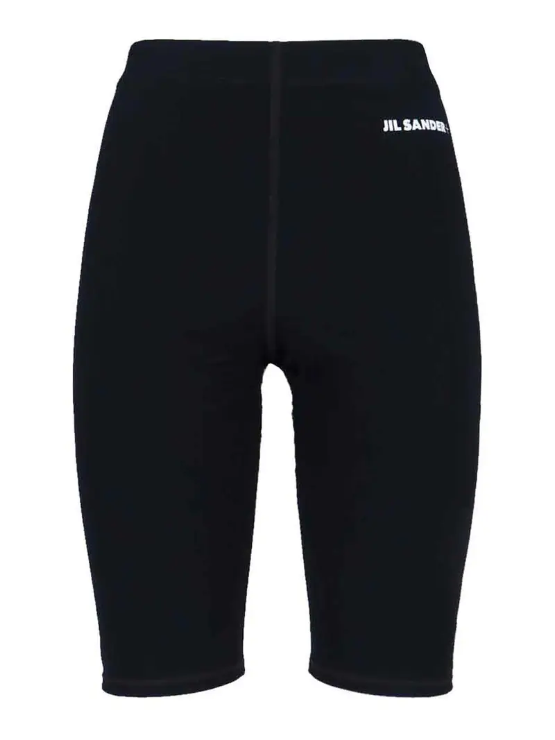 Pantaloncini Logo Nero