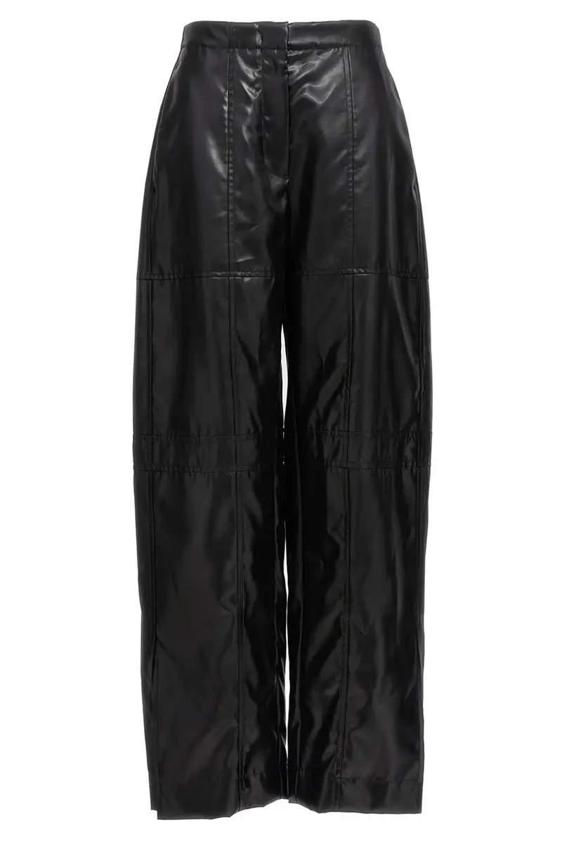 Pantalone Spalmato Nero