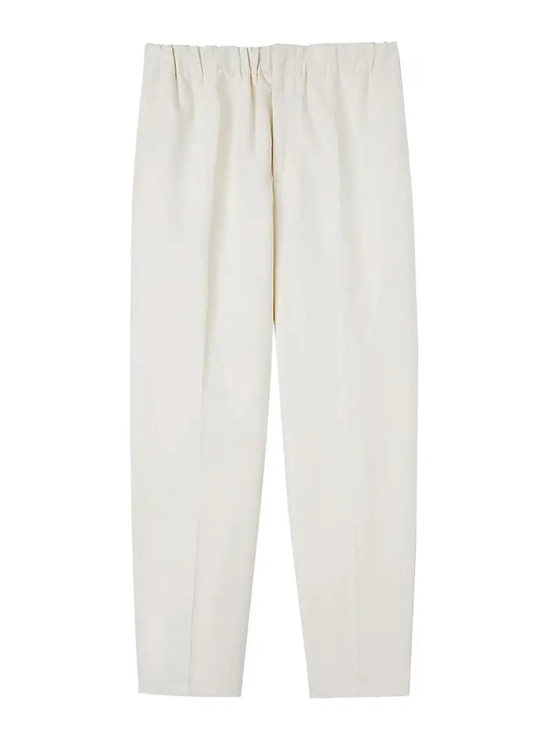 Pantaloni affusolato Bianco