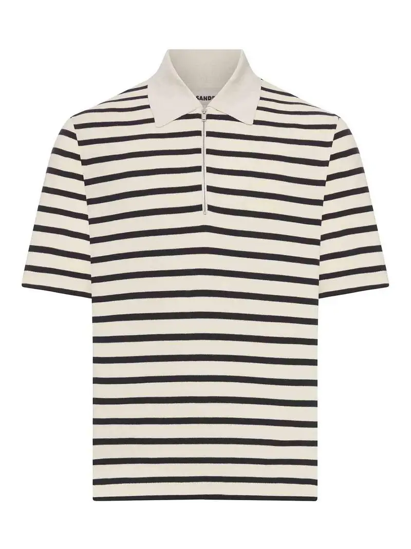 Jil Sander Polo Blu 4126215