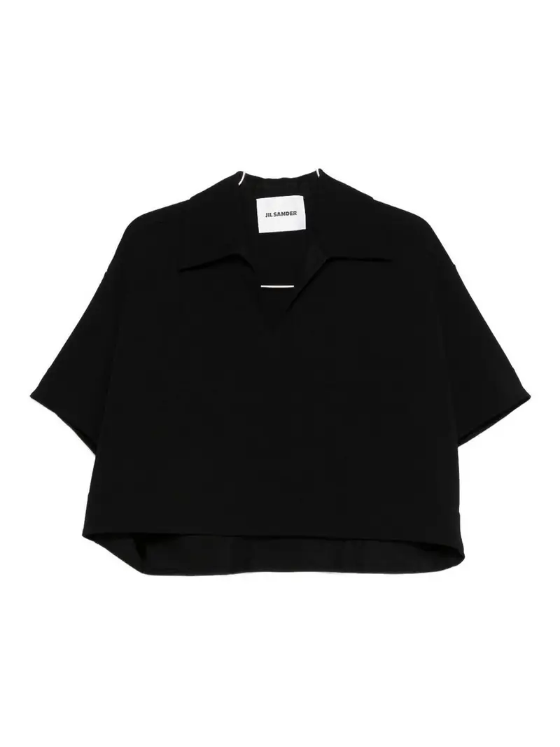 Polo corta Nero