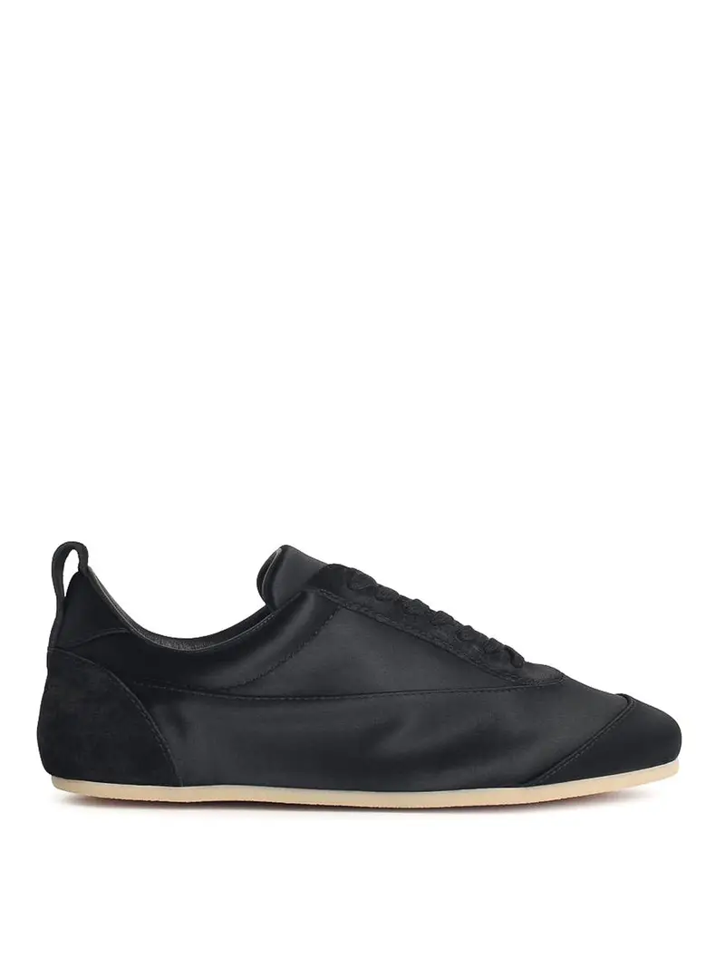 Sneakers Etage in raso Nero