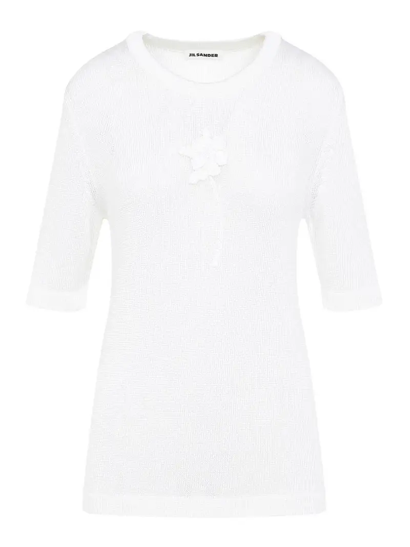 Jil Sander T-shirt Bianco 3266941