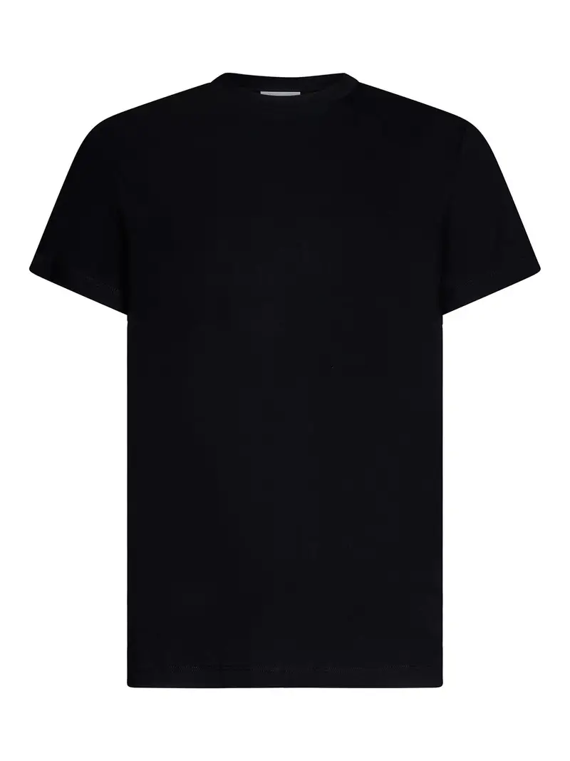 T-shirt tinta unita Nero