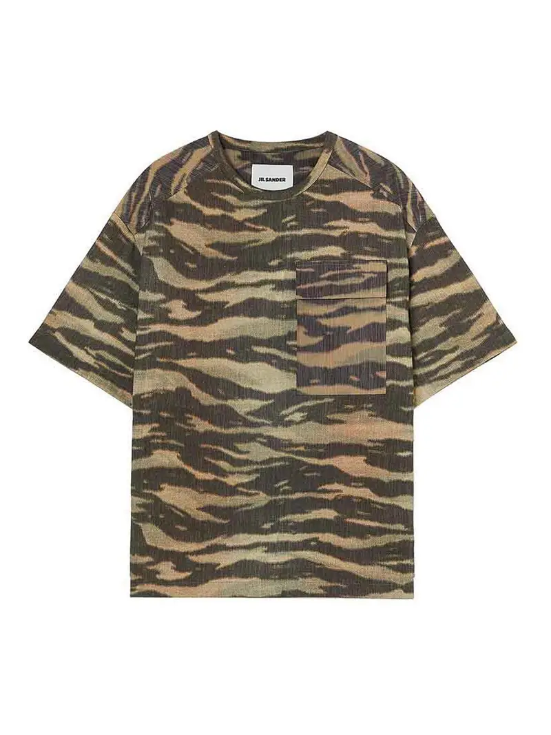 Jil Sander T-shirt Verde 3357990