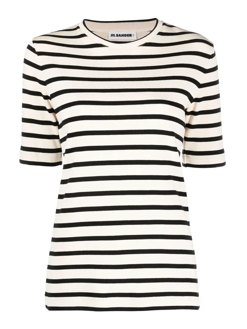 Tee con stampa logo Bianco