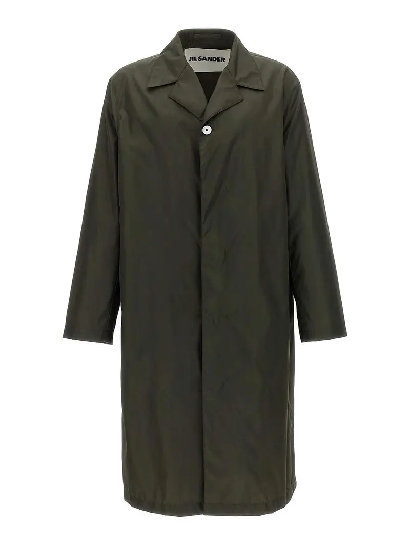 Jil Sander Trench Verde 3357857