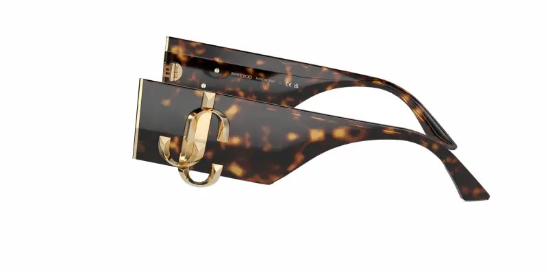 Jimmy Choo Aste di ricambio JC5006U Aste di ricambio Acetato Nero