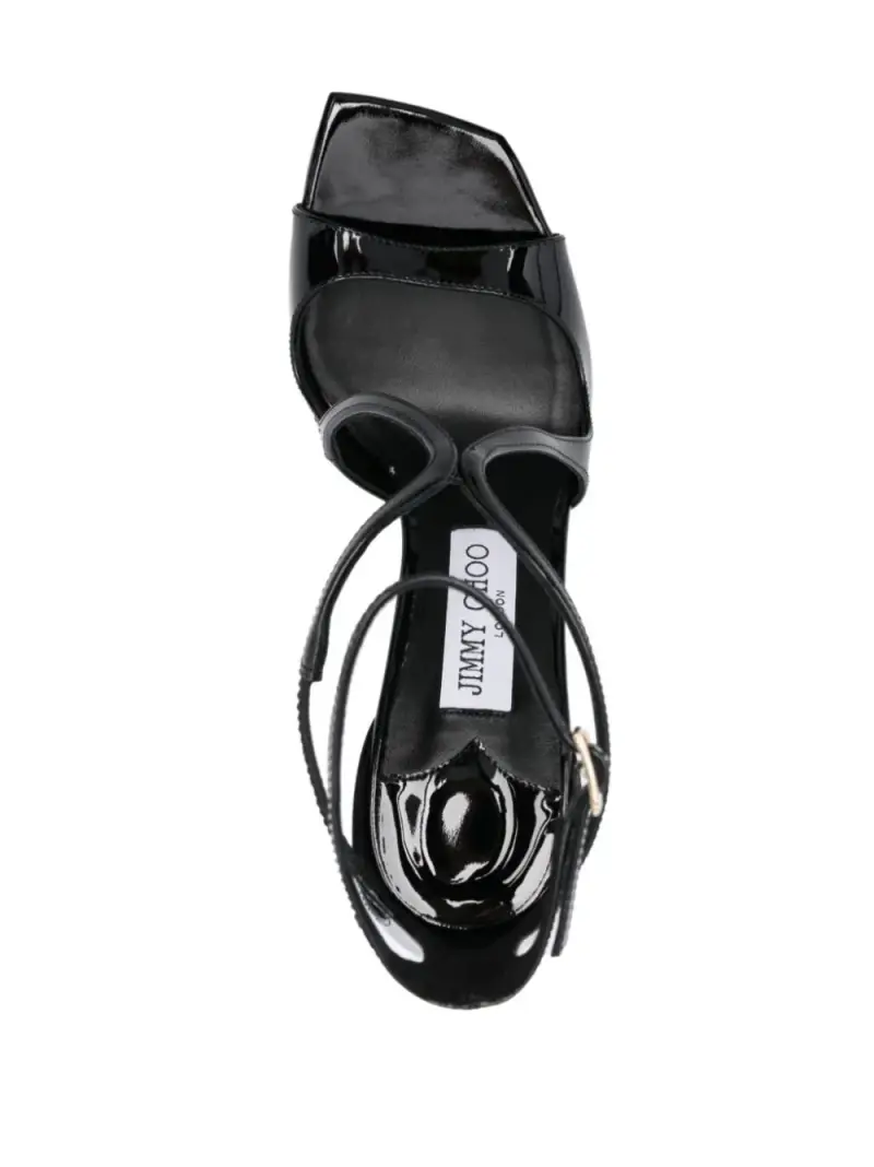 decolletè in vernice NERO miniatura 2