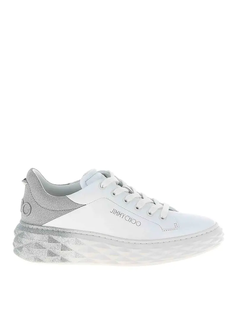 Diamond Maxi F II Sneaker Argento