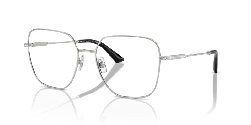 Jimmy Choo Donna JC2001B 3002 Montature da vista Metallo Argento Squadrata miniatura 3