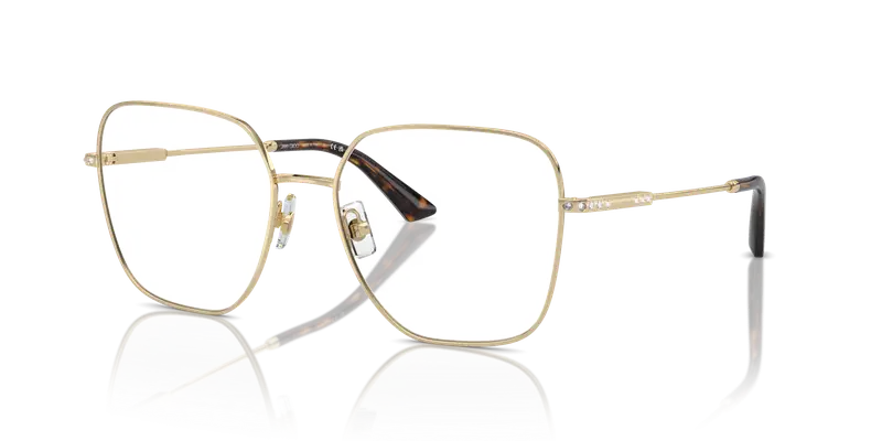 Jimmy Choo Donna JC2001B 3006 Montature da vista Metallo Oro Squadrata miniatura 3