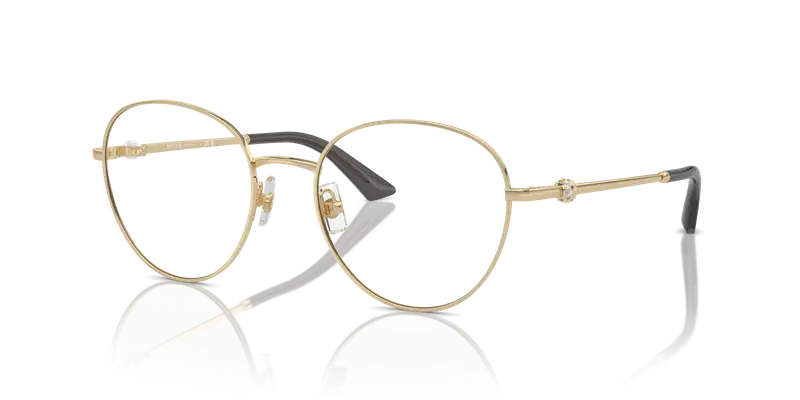 Jimmy Choo Donna JC2004HB 3006 Montature da vista Metallo Oro Rotonda miniatura 3