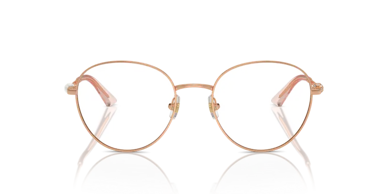 Jimmy Choo Donna JC2004HB 3008 Montature da vista Metallo Oro Rotonda miniatura 2