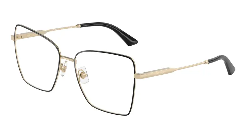 Jimmy Choo Donna JC2007  3015 Montature da vista Acciaio Oro Trasparente Pillow Normale