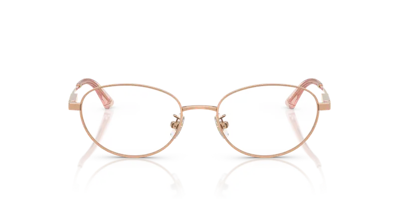 Jimmy Choo Donna JC2009D 3008 Montature da vista Acciaio Oro Trasparente Rotonda Normale miniatura 2