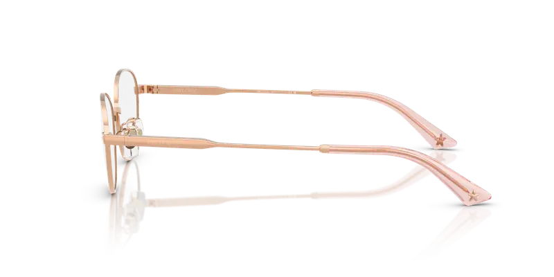 Jimmy Choo Donna JC2009D 3008 Montature da vista Acciaio Oro Trasparente Rotonda Normale miniatura 3