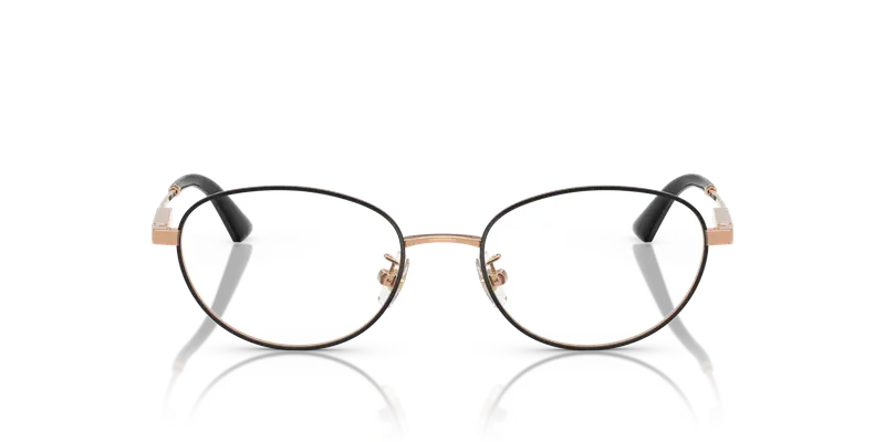 Jimmy Choo Donna JC2009D 3022 Montature da vista Acciaio Rosa Trasparente Rotonda Normale miniatura 2