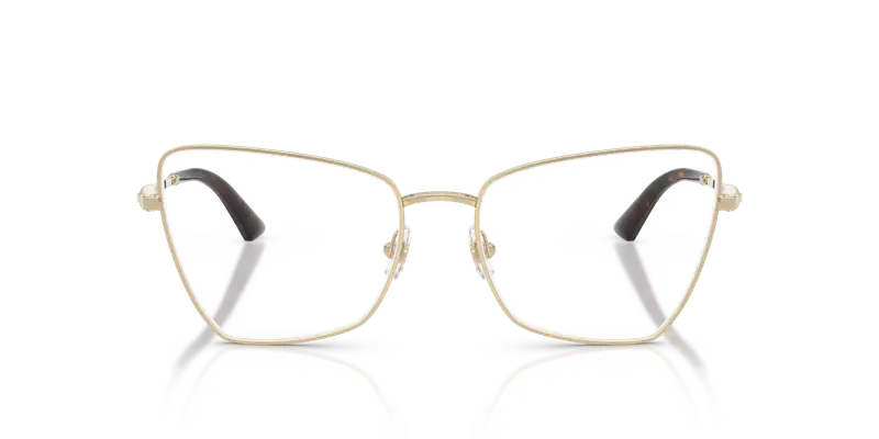 Jimmy Choo Donna JC2010HB 3006 Montature da vista Metallo Oro Trasparente Geometrica Normale miniatura 2