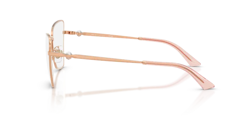 Jimmy Choo Donna JC2010HB 3008 Montature da vista Metallo Oro Trasparente Geometrica Normale miniatura 3