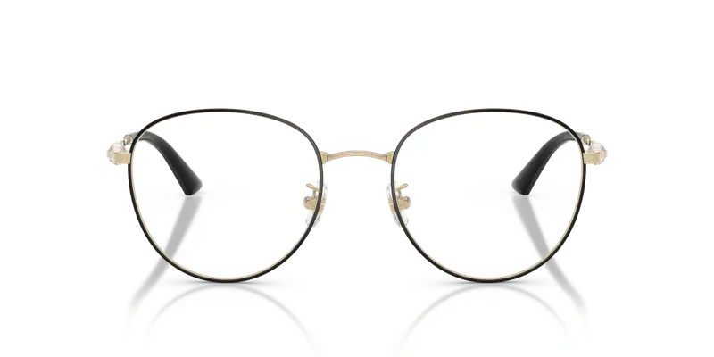 Jimmy Choo Donna JC2013HD 3010 Montature da vista Metallo Oro Trasparente Rotonda Normale miniatura 2