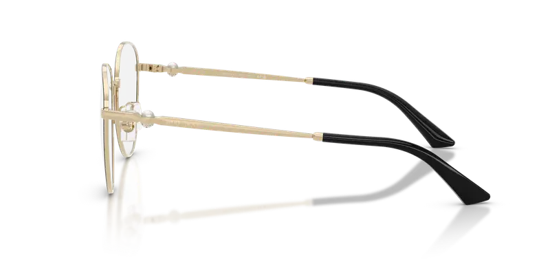 Jimmy Choo Donna JC2013HD 3010 Montature da vista Metallo Oro Trasparente Rotonda Normale miniatura 3