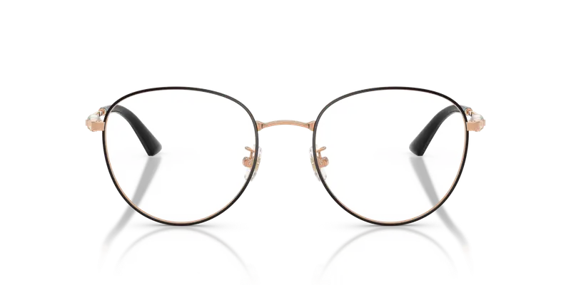 Jimmy Choo Donna JC2013HD 3022 Montature da vista Metallo Rosa Trasparente Rotonda Normale miniatura 2