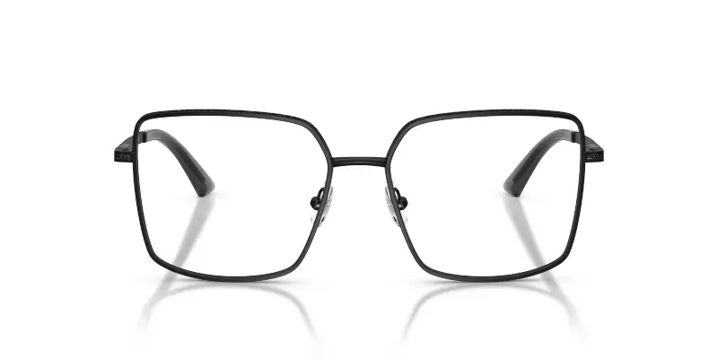 Donna JC2017J 3001 Montature da vista Metallo Nero Trasparente Squadrata Normale miniatura 3