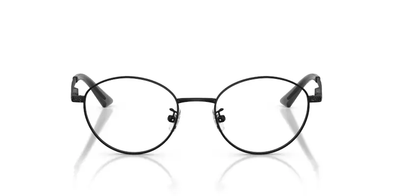 Donna JC2018JD 3001 Montature da vista Metallo Nero Trasparente Rotonda Normale miniatura 3