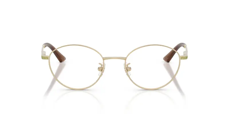 Donna JC2018JD 3006 Montature da vista Metallo Oro Trasparente Rotonda Normale miniatura 3