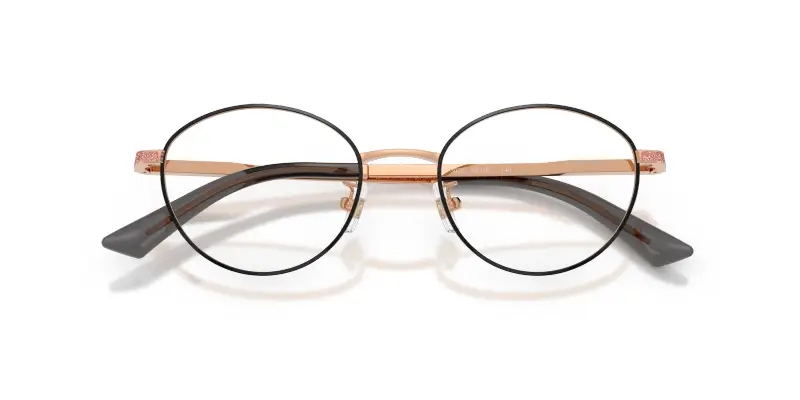 Donna JC2018JD 3022 Montature da vista Metallo Rosa Trasparente Rotonda Normale miniatura 2