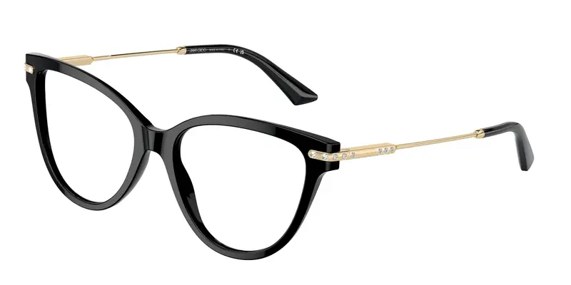 Jimmy Choo Donna JC3001B 5000 Montature da vista Acetato Nero  Cat Eye