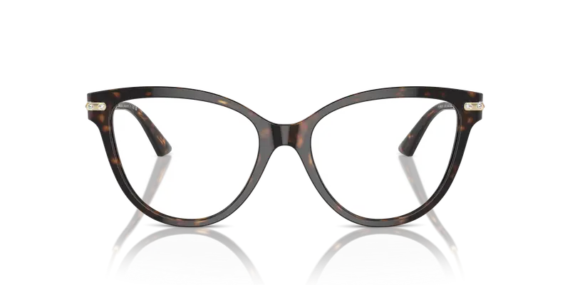 Jimmy Choo Donna JC3001B 5002 Montature da vista Acetato Havana Cat Eye miniatura 2