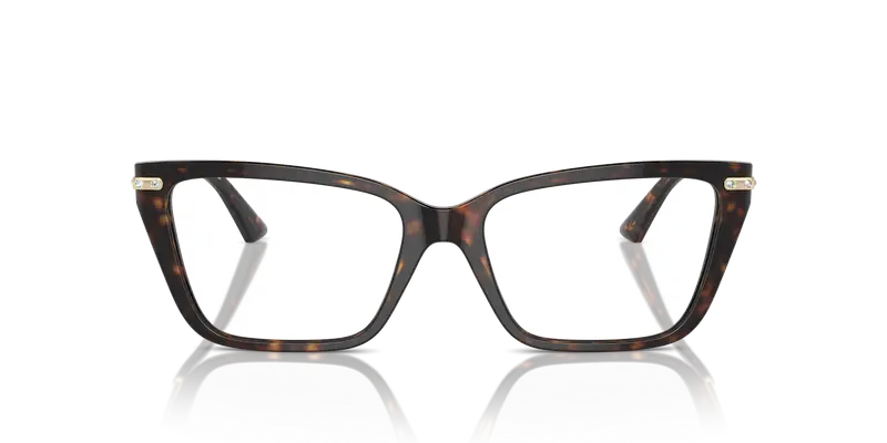 Jimmy Choo Donna JC3002B 5002 Montature da vista Acetato Havana Cat Eye miniatura 2