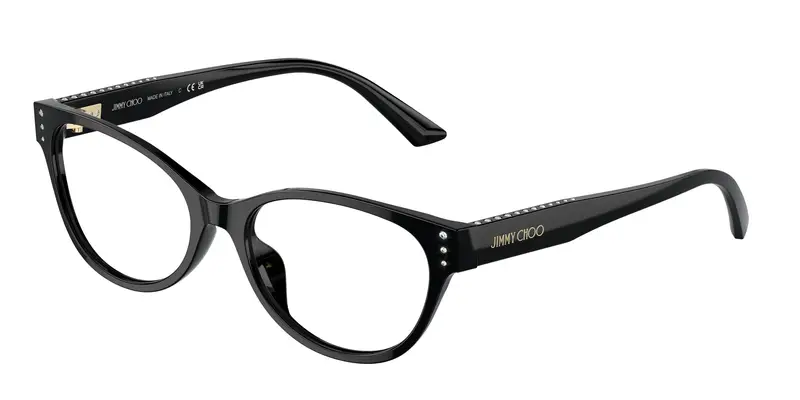 Jimmy Choo Donna JC3003BU 5000 Montature da vista Acetato Nero  Rotonda