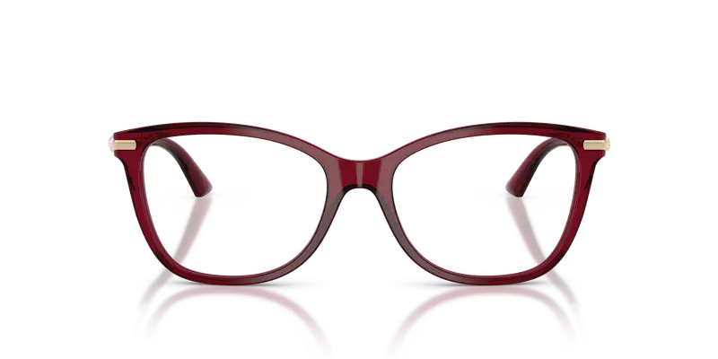 Jimmy Choo Donna JC3007HB 5062 Montature da vista Acetato Rosso Trasparente Pillow Normale miniatura 2