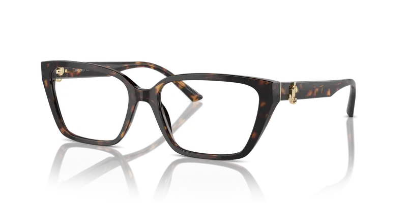 Jimmy Choo Donna JC3008 5002 Montature da vista Acetato Havana Cat Eye miniatura 3
