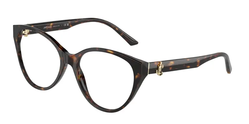 Jimmy Choo Donna JC3009 5002 Montature da vista Acetato Havana  Cat Eye