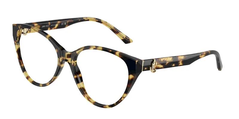 Jimmy Choo Donna JC3009 5004 Montature da vista Acetato Havana  Cat Eye