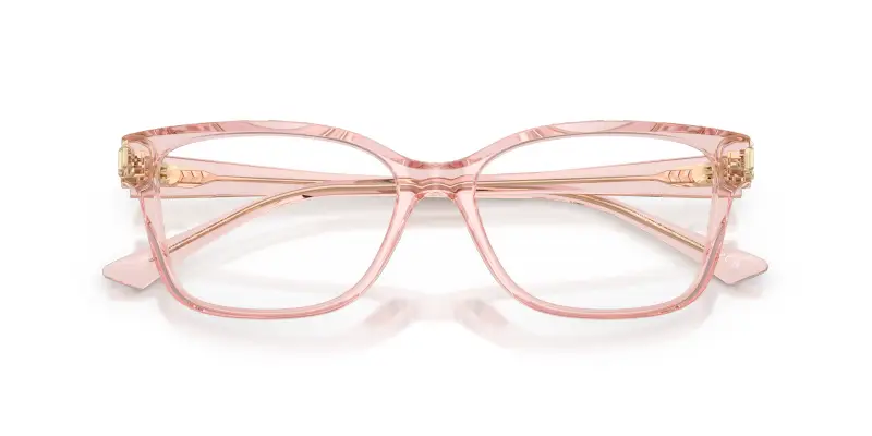 Donna JC3012 5034 Montature da vista Acetato Rosa Trasparente Pillow Normale miniatura 2