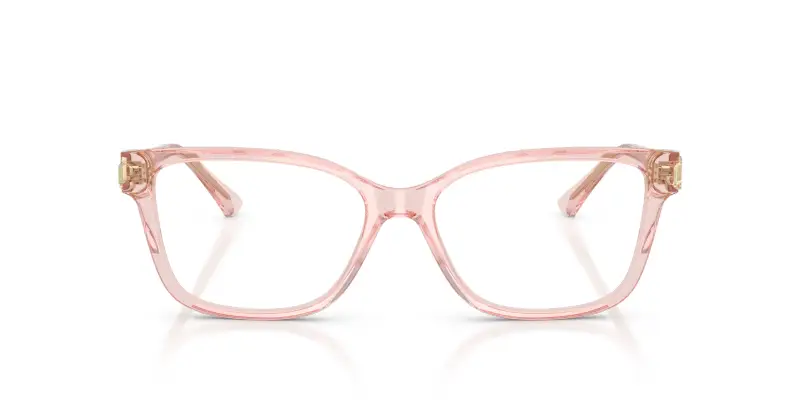 Donna JC3012 5034 Montature da vista Acetato Rosa Trasparente Pillow Normale miniatura 3